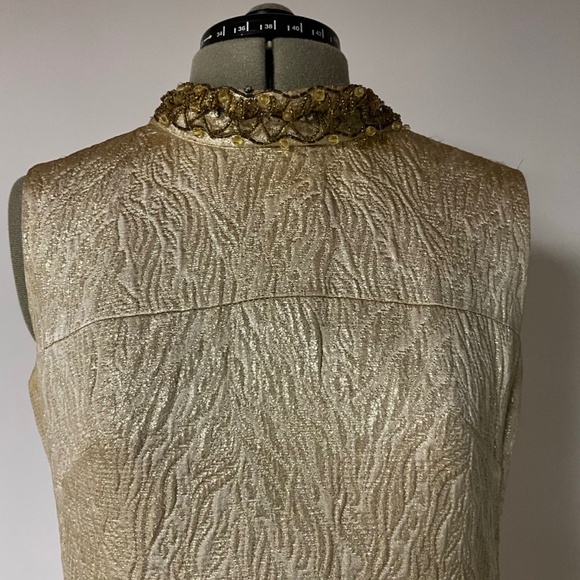 Extremely RARE fancy dress&coat VINTAGE late 1960’s ILGWU Union Made size 12 - Picture 2 of 15